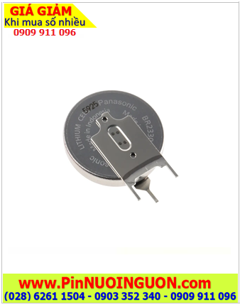 Panasonic BR2330; Pin nuôi nguồn Panasonic BR2330 lithium 3v (23mmx3.0mm) _Made in Indonesia 